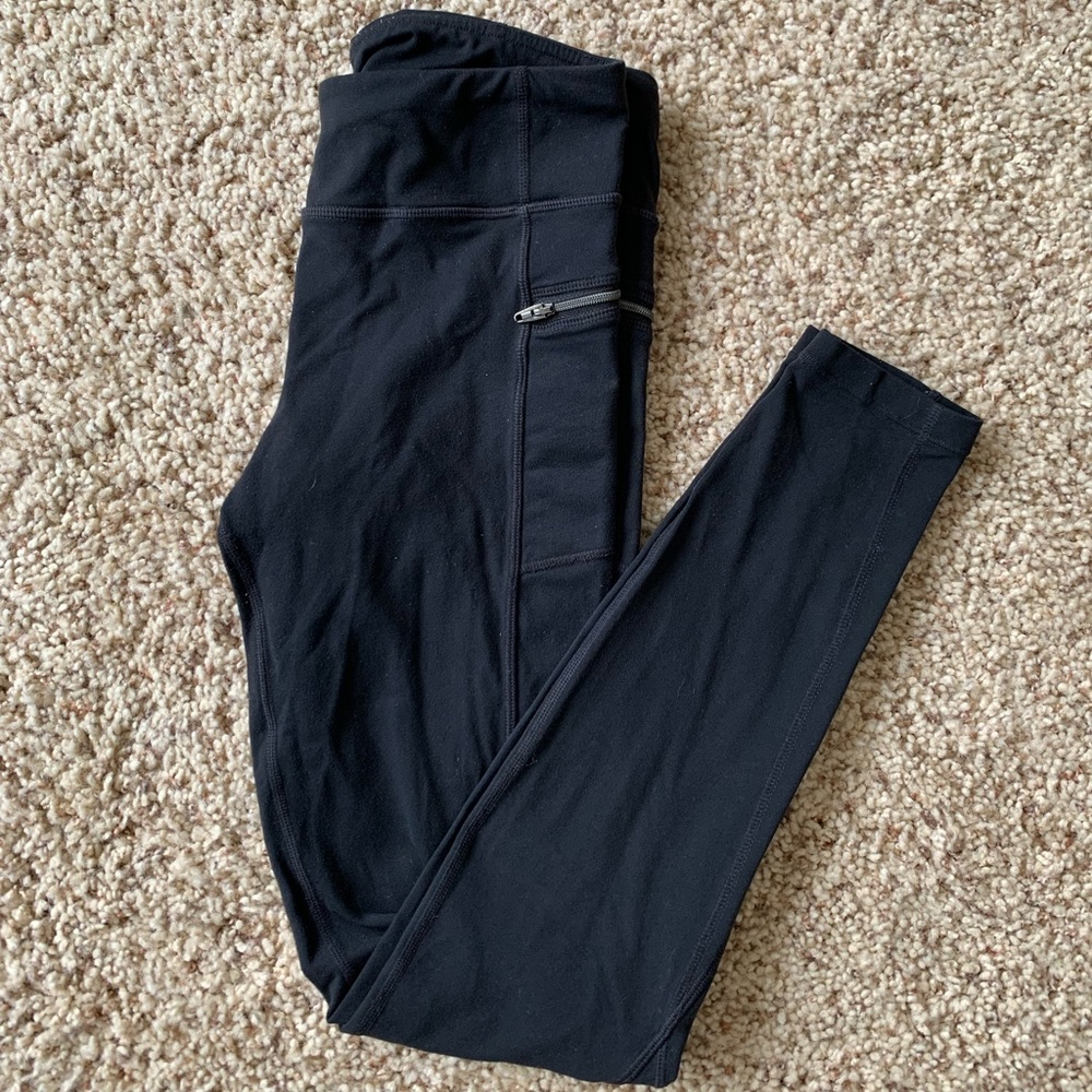 Athleta Girl Don’t Worry About It Black Leggings